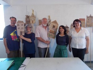 A droite, près d'Alain Braud, Marie-Anne Bonneterre et Arzu Searle, animatrices.