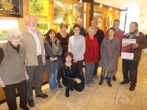 L'exposition est en place, à la chapelle Saint-Benoît, jusqu'au 1er juin.