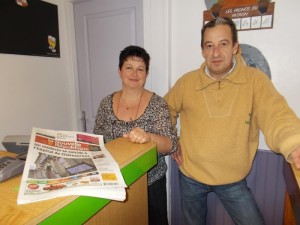 Patricia Coclin et Luc Rabasté.