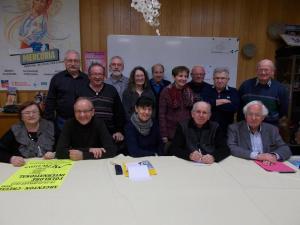 Les membres de l'association ont pris bonnes  