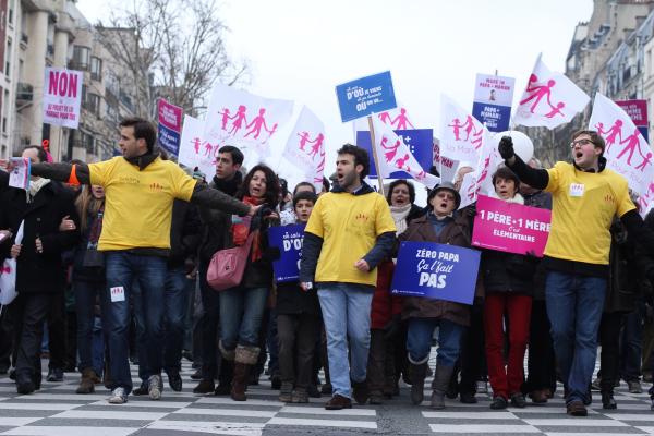 Le Tourangeaux Jean-Christophe Pittet était parmi les 340 à 800.000 opposant au mariage homosexuel qui ont défilé le 13 janvier à Paris.